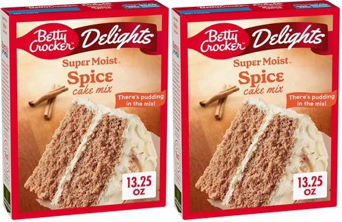 Vista 64 de Betty Crocker Delights Mezcla de pastel de vainilla francesa súper húmeda, 13.25 onzas