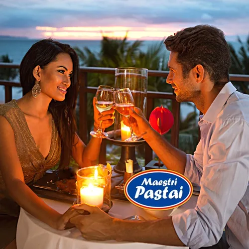 Vista 5 de Maestri Pastai, Gourmet Lumaconi Pasta italiana "pasta caracol cáscara", conchas de pasta grandes acanaladas, también conocida como pasta Lumache