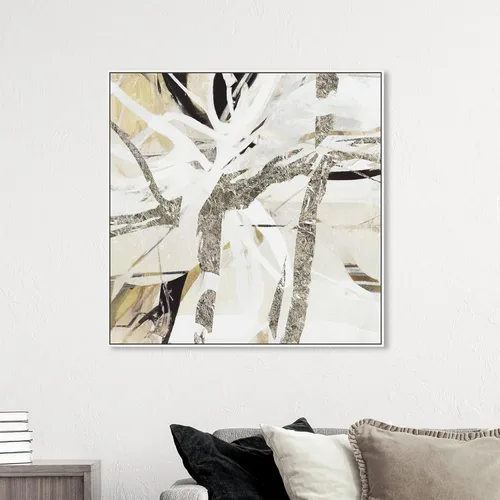 Vista 4 de The Oliver Gal Artist Co. Lienzo abstracto contemporáneo para pared, raíces de árbol, sala de estar, dormitorio y baño, decoración del hogar, 40 x