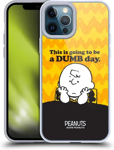 Vista 199 de Head Case Designs Funda de gel suave con licencia oficial de Peanuts Autumn Charlie Brown compatible con Apple iPhone 7 Plus/iPhone 8 Plus