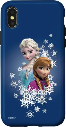 Vista 5 de Disney Frozen Anna and Elsa Sisters and Snowflakes - Carcasa para iPhone 17