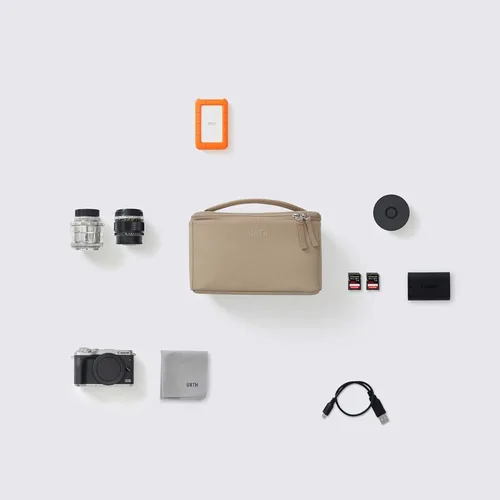 Vista 6 de Urth Arkose Camera Insert Bag – for DSLR Camera and Lens, Weatherproof + Recycled