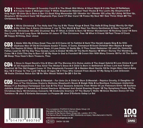 Vista 2 de 100 Hits Carols & Hymns Various