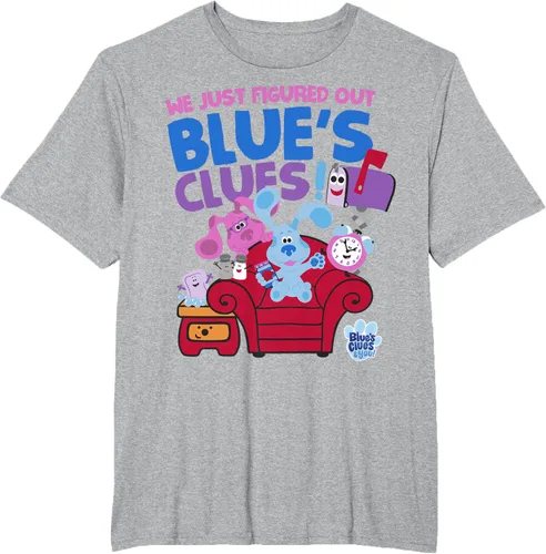 Vista 40 de Blue's Clues & You Group Shot Just Figured Out Blue's Clues Camiseta Negro