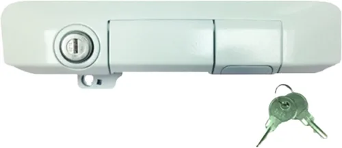 Vista 12 de Pop & Lock Cerradura manual de puerta trasera para Toyota Tacoma, Negro Arena Perla