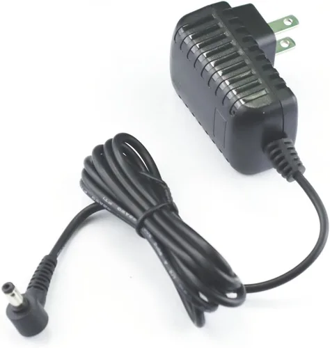 Vista 6 de Adaptador de cargador de fuente de alimentación de 9.5V 1000mAh compatible con teclado Casio LK120 LK240 LK280 SA76 SA77 SA46 CTK101 CTK1200 CTK2100