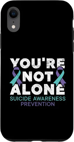 Vista 24 de Funda de concienciación para la prevención del suicidio de la depresión para iPhone 11 You're Not Alone