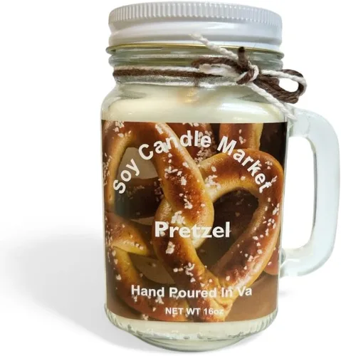 Vista 35 de Velas perfumadas de soja Velas hechas a mano y altamente aromáticas que queman hasta 85 horas en tarro de cristal, perfectas para decoración