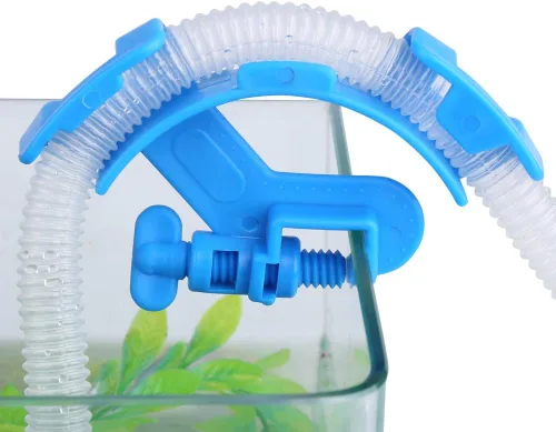 Vista 3 de TOPINCN Soporte para tubería de agua para acuario, abrazadera de tubo de agua, soporte de manguera de pescado, soporte de manguera de acuario, clip