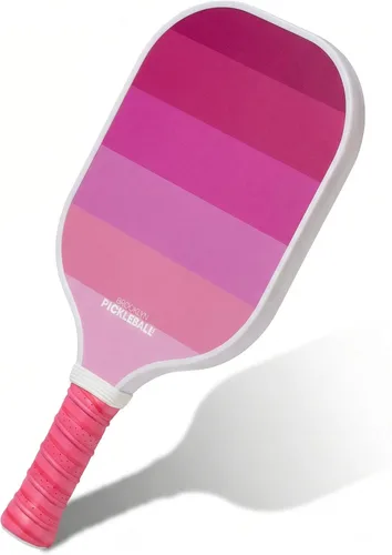 Vista 13 de Paletas de pickleball de fibra de carbono prémium de Brooklyn Pickleball Co Negro (Black Honeycomb)
