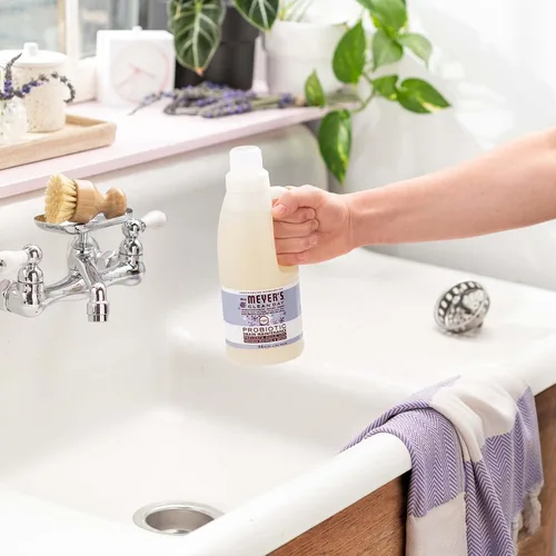 Vista 6 de MRS. MEYER'S CLEAN DAY Probiotic Drain Maintenance Liquid,Lavender,Freshens Disposals and Drains,32 Fl Oz,(Pack of 2)