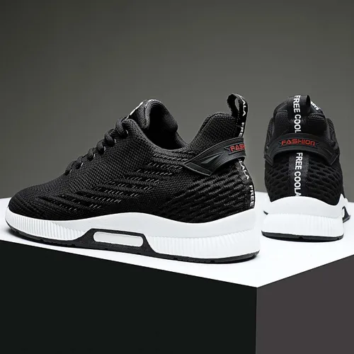 Vista 8 de CERYTHRINA Zapatillas de deporte para hombre Zapatos deportivos invisibles de altura que aumentan 2.36 pulgadas más altos zapatos de ascensor