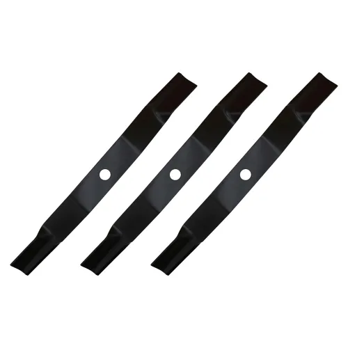 Vista 2 de RAParts (3) cuchillas para cortacésped con acabado de madera, se adapta a la cubierta de 72 pulgadas, sustituye a 13404 13404KT