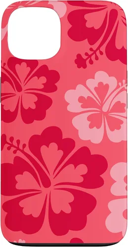 Vista 7 de Hibiscus Flower Beach Hawaiian Exotic Floral Surf Cranberry Case for iPhone 17