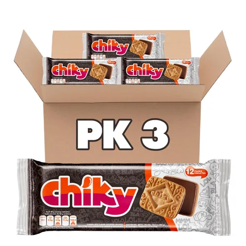 Vista 8 de CHIKY Bolsa de galletas de caramelo de 14.1 onzas (paquete de 3)