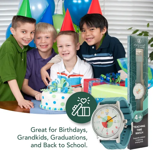 Vista 8 de Reloj para niños relojes analógicos para niños Ideal para niños y niñas a partir de 4 años Reloj analógico perfecto para niños herramienta