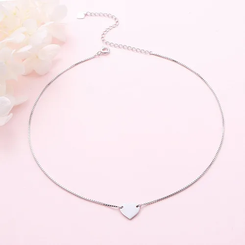 Vista 3 de Collar de plata de ley con colgante de luna y estrella de mar de estrella de mar para mujeres y niñas de 33 a 15.7in