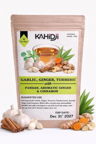 Vista 7 de Zanahoria y apio con té de jengibre, cúrcuma y lima - 30 bolsitas de té
