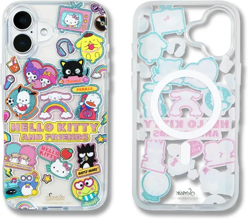 Vista 64 de Sonix x Barbie Funda para iPhone 15 Pro Compatible con MagSafe Probada para caídas de 10 pies Golden Hour