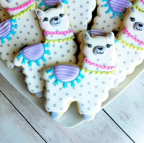 Vista 3 de Ann Clark - Cortador de galletas de llama/alpaca, 4 pulgadas, fabricado en Estados Unidos Perfect Size and Shape, America's Largest Cookie Cutter