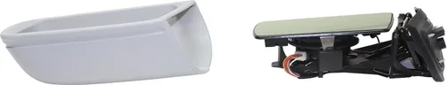 Vista 6 de Kool Vue - Espejo calefactable para el lado del conductor para Mercedes Benz E320 E300 1997-1999 con memoria pintable