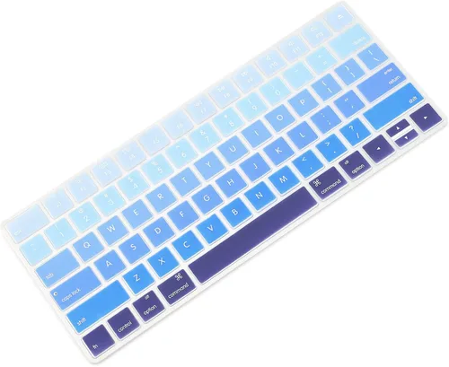 Vista 8 de Allinside Cubierta transparente para teclado Apple Magic (MLA22LL/A) con diseño de EE. UU