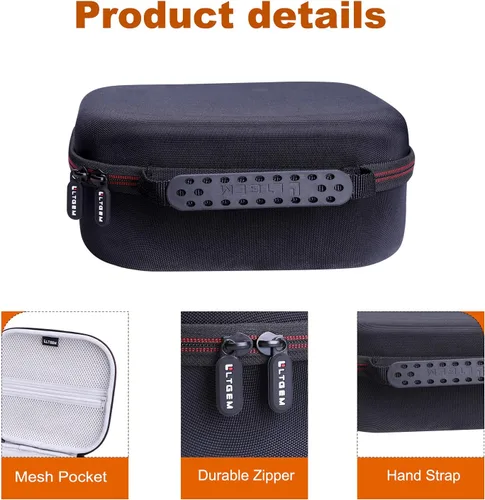 Vista 8 de L LTGEM Estuche rígido EVA para auriculares inalámbricos Xbox/Sony PlayStation Pulse 3D Auriculares inalámbricos (solo funda)