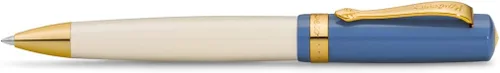 Vista 13 de Kaweco STUDENT 20's Jazz Bolígrafo I Business Bolígrafo de acrílico de alta calidad en marrón y crema I Elegante bolígrafo con caja de regalo