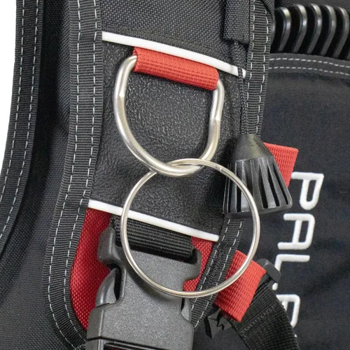 Vista 5 de Scuba Choice Buceo 2.008 in Acero Inoxidable 0.098 in Anillo Dividido para BCD Accesorio 5 Piezas