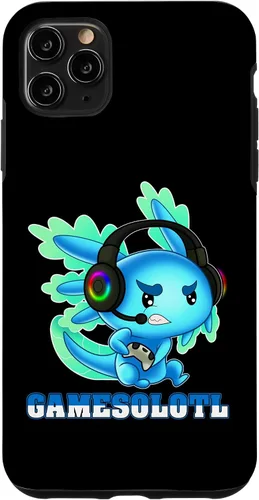 Vista 13 de Gamesolotl Gaming Gamer Axolotl Case for iPhone 17