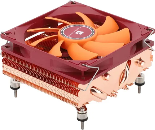 Vista 12 de Thermalright AXP90-X36 Enfriador de aire de CPU de perfil bajo, refrigeración por radiador de 1.417 in de altura, ventilador PWM delgado TL-9015