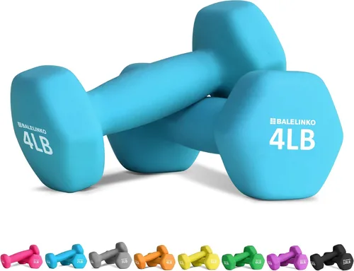 Vista 101 de Balelinko Equipo de Gimnasio en Casa, Entrenamiento de Fuerza, Pérdida de Peso, Pesos para Pilates, Yoga, Pesos para Mujeres, Hombres, Personas
