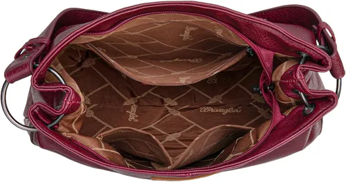 Vista 135 de Wrangler Hobo - Bolsas para mujer de cuero vegano con asa superior, bolsos de hombro y bolsos