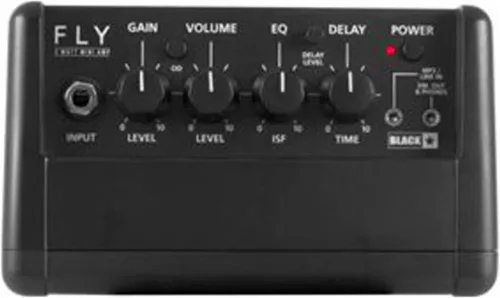 Vista 4 de Blackstar FLY3 amplificador de guitarra, a batería, 3 V, Negro
