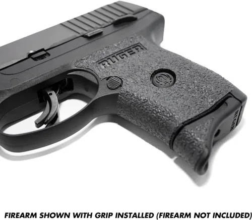 Vista 4 de GripOn - Envoltura de goma texturizada para Ruger LC380 LC9 LC9S EC9S
