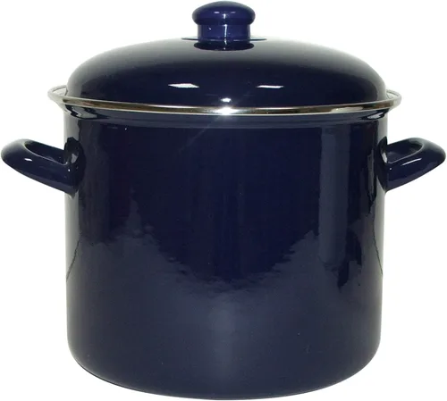 Vista 2 de Uniware Olla Enamel Deep Pot, 2,1 L, Rojo