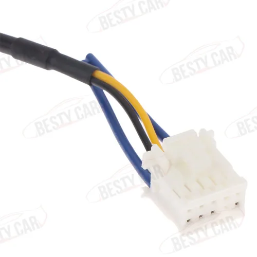 Vista 9 de Cámara de visión trasera estéreo de radio de coche en retrovisor de respaldo adaptador de entrada enchufe para el mercado de accesorios Android