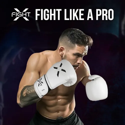 Vista 7 de Guantes de Boxeo Profesionales para Hombres y Mujeres – Guantes de Entrenamiento y Sparring Profesionales, Saco Pesado, Guantes de MMA Kickboxing