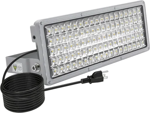 Vista 8 de Kekeou - Luz de inundación LED de 30 W con enchufe de cable de 6.5 pies 6500LM 5000K luz de seguridad