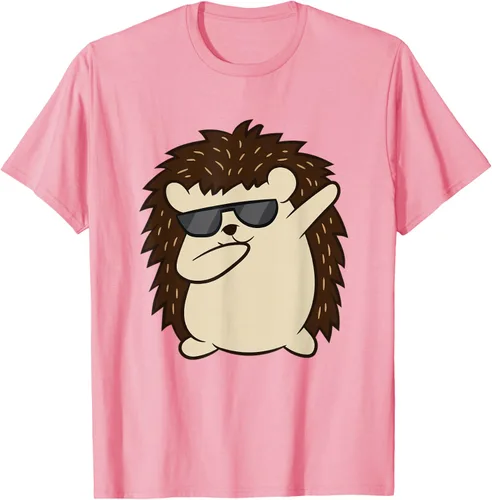 Vista 78 de Dabbing Hedgehog Funny Hedgehog Camiseta S