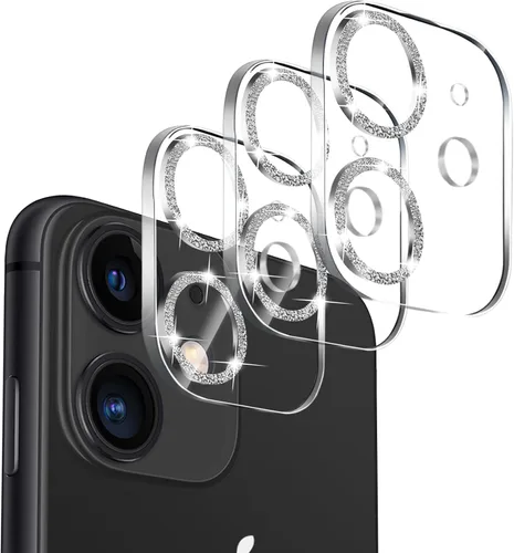 Vista 10 de Dengduoduo Paquete de 3 protectores de lente de cámara para iPhone 11 Pro de 5.8 pulgadas y iPhone 11 Pro Max de 6.5 pulgadas, vidrio templado