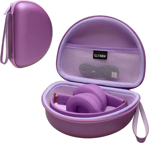 Vista 11 de Funda LTGEM compatible con auriculares Beats Solo 4 / Studio Pro/Studio 3 / Solo 3 On-Ear, negro (solo funda)