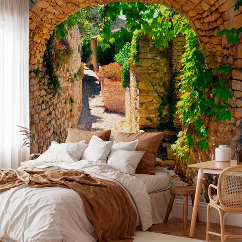Vista 5 de artgeist Mural de pared Paisaje de la naturaleza, 77 x 55 pulgadas, papel tapiz autoadhesivo, extraíble, gran adhesivo, decoración de pared, diseño