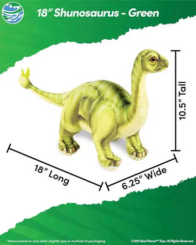 Vista 2 de Real Planet Peluche de dinosaurio de 18 pulgadas, animales de peluche de dinosaurio, dinosaurio de peluche para bebé, juguetes de dinosaurio