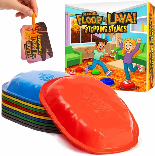 Vista 6 de Endless Games The Original The Floor is Lava! Juego de Endless Games - Juego interactivo para niños y adultos - Promueve la actividad física