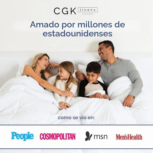 Vista 7 de Juego de 2 fundas de almohada 100 % algodón de 400 hilos, sin arrugas ni decoloración, protectores lavables a máquina, ropa de cama de hotel