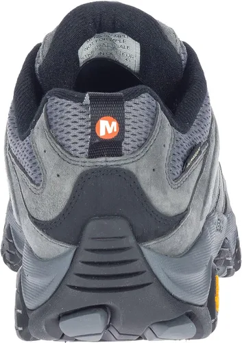 Vista 3 de Merrell Zapato de senderismo impermeable Moab 3 para hombre, Granite, 12.5