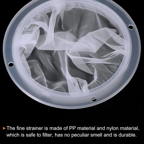 Vista 4 de PATIKIL Colador de filtro de alimentos de 6.1 pulgadas de diámetro exterior, 80 filtros de malla para cocina, coladores de malla fina para jugo