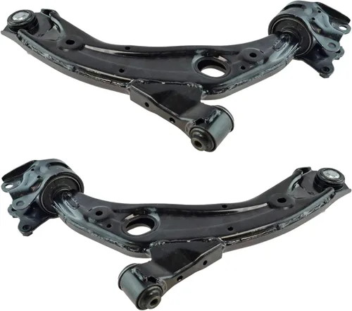 Vista 362 de Conjunto de Brazo de Control Inferior Delantero y Junta Esférica TRQ para Lado del Conductor y del Pasajero 2 Piezas Compatible con Ford Mustang GT