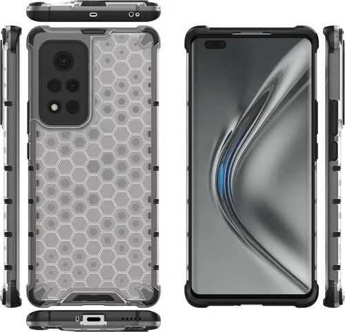 Vista 51 de Funda para Honor Magic3 5G, funda para Honor Magic3 5G Case 2 en 1 Funda para teléfono Negro